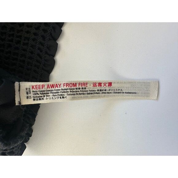 Free People You Honey Brami in Black Small Cropped Boho Festival - Picture 7 of 7